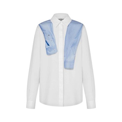 THE PRINTED COTTON POPLIN SHIRT